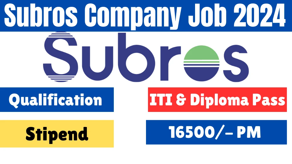 Subros Company Recruitment 2024